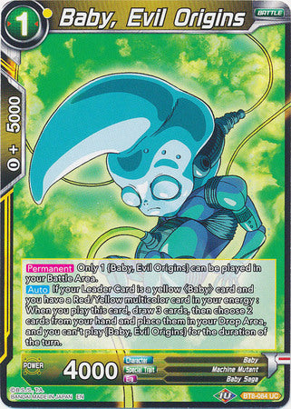 Baby, Evil Origins (BT8-084) [Malicious Machinations] Parallel Foil
