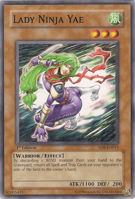 Lady Ninja Yae [SD8-EN011] Common - Josh's Cards