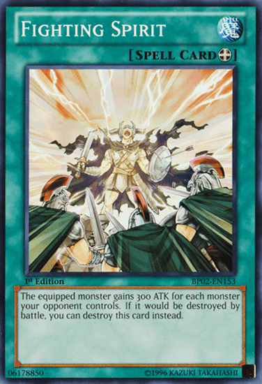 Fighting Spirit [BP02-EN153] Mosaic Rare - Josh's Cards
