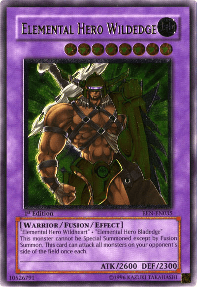 Elemental Hero Wildedge [EEN-EN035] Ultimate Rare - Josh's Cards
