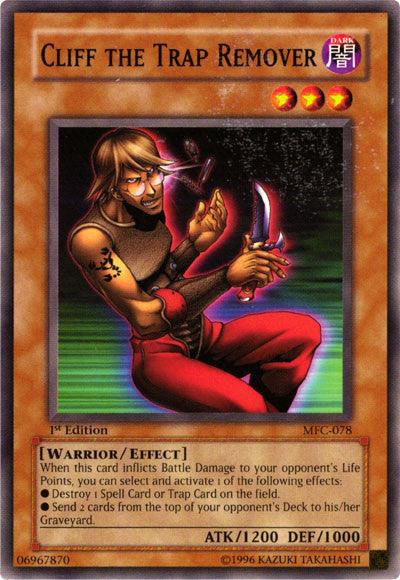 Cliff the Trap Remover [MFC-078] Common - Josh's Cards
