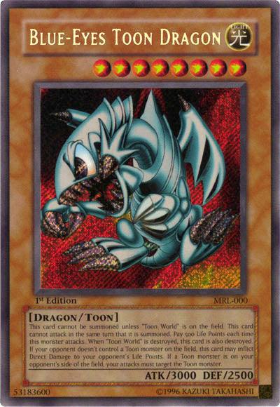 Blue-Eyes Toon Dragon [MRL-000] Secret Rare - Josh's Cards