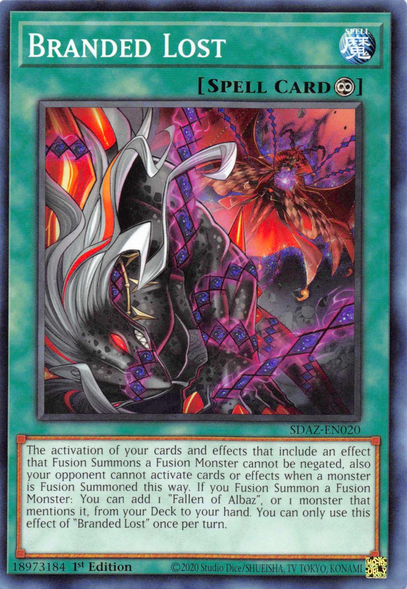 Branded Lost [SDAZ-EN020] Common - Josh's Cards