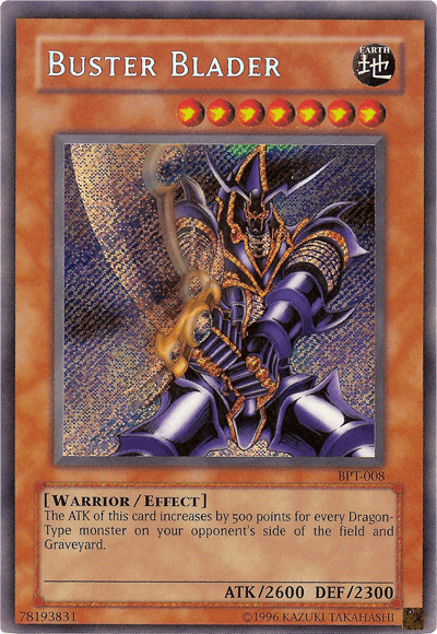 Buster Blader [BPT-008] Secret Rare - Josh's Cards