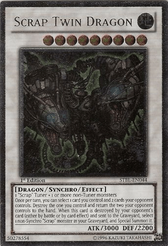 Scrap Twin Dragon [STBL-EN044] Ultimate Rare - Josh's Cards