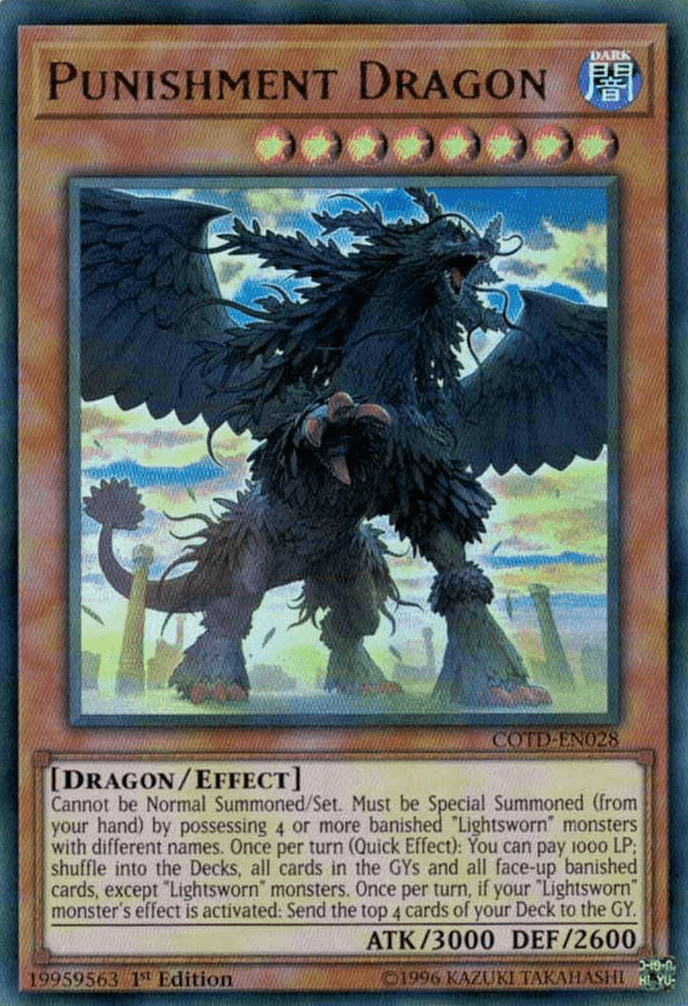 Punishment Dragon [COTD-EN028] Ultra Rare - Josh's Cards