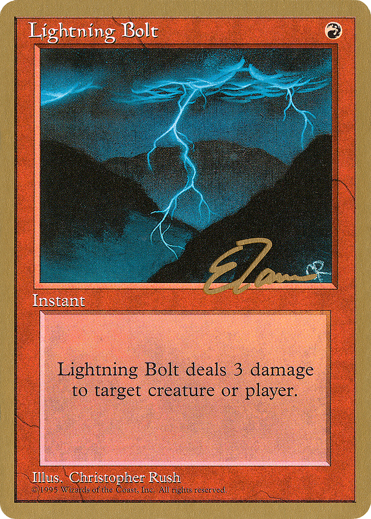 Lightning Bolt (WCD-) - Pro Tour Collector Set