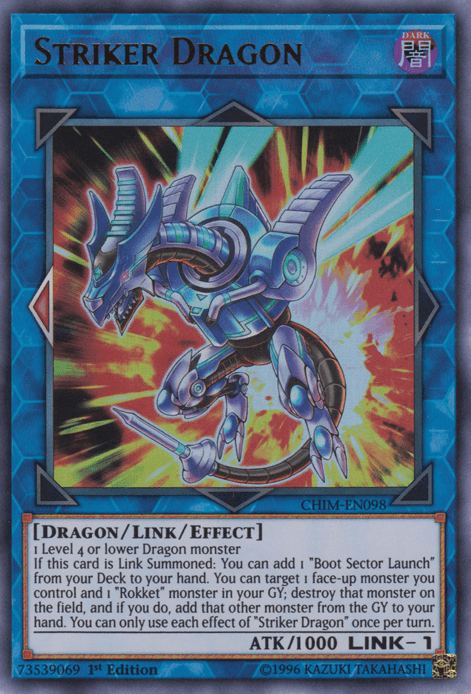 Striker Dragon [CHIM-EN098] Ultra Rare - Josh's Cards