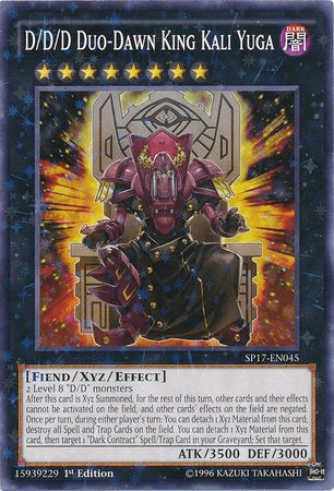 D/D/D Duo-Dawn King Kali Yuga [SP17-EN045] Starfoil Rare - Josh's Cards