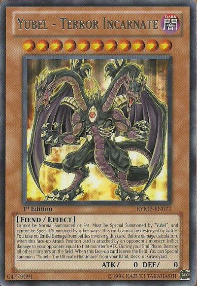 Yubel - Terror Incarnate [RYMP-EN071] Rare - Josh's Cards