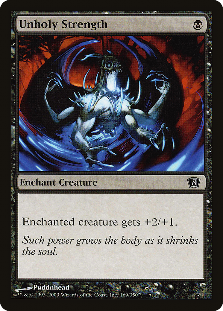 Unholy Strength [Eighth Edition] Foil