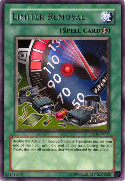 Limiter Removal [CP01-EN007] Rare - Josh's Cards