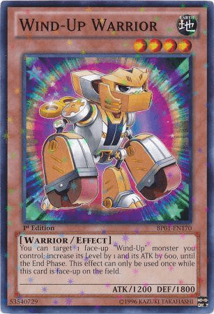 Wind-Up Warrior [BP01-EN170] Starfoil Rare - Josh's Cards