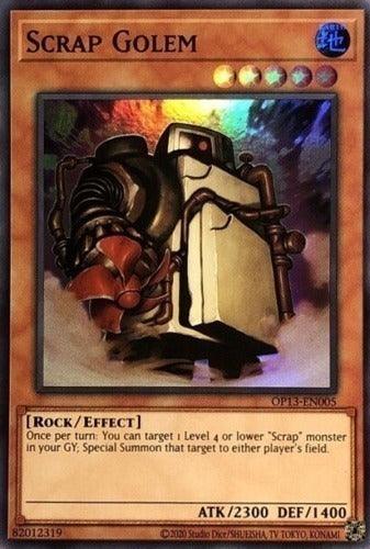 Scrap Golem [OP13-EN005] Super Rare - Josh's Cards