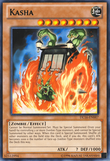 Kasha (Green) [DL16-EN007] Rare - Josh's Cards