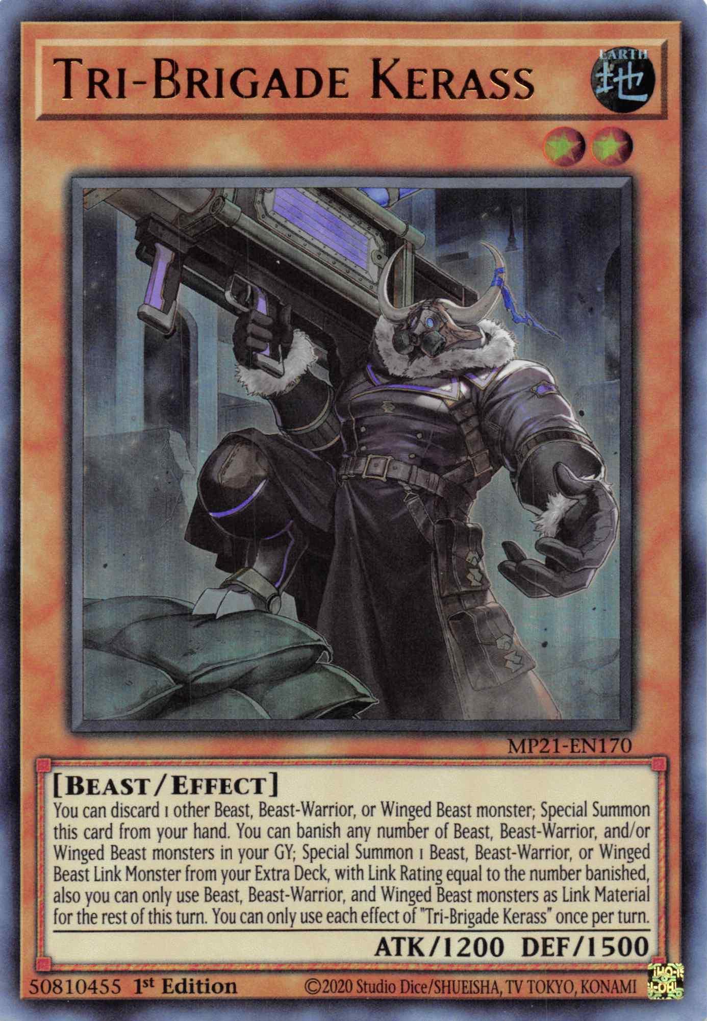 Tri-Brigade Kerass [MP21-EN170] Ultra Rare - Josh's Cards