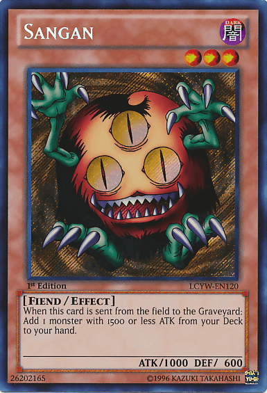 Sangan [LCYW-EN120] Secret Rare - Josh's Cards