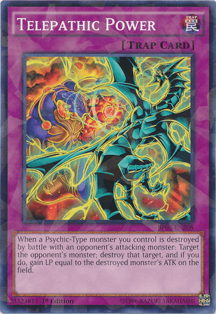 Telepathic Power [BP03-EN208] Shatterfoil Rare - Josh's Cards