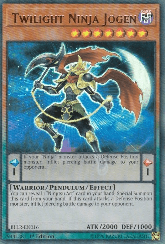 Twilight Ninja Jogen [BLLR-EN016] Ultra Rare - Josh's Cards