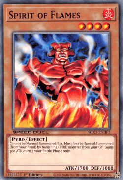 Spirit of Flames [SGX1-ENH05] Common - Josh's Cards