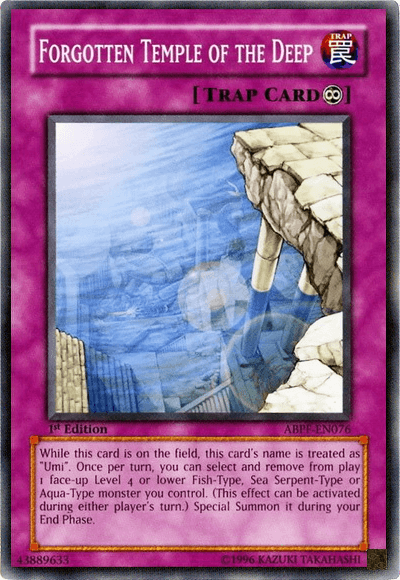 Forgotten Temple of the Deep [ABPF-EN076] Common - Josh's Cards