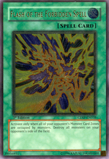Flash of the Forbidden Spell [CDIP-EN038] Ultimate Rare - Josh's Cards