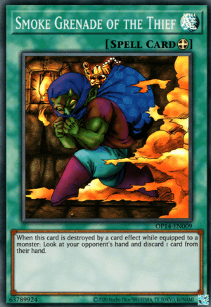 Smoke Grenade of the Thief [OP14-EN009] Super Rare - Josh's Cards