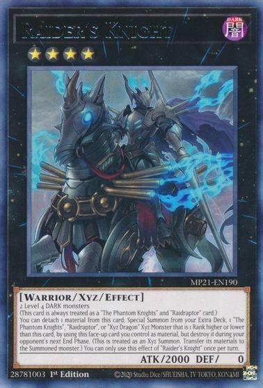 Raider's Knight [MP21-EN190] Rare - Josh's Cards