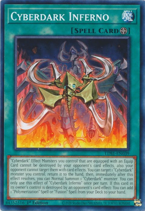 Cyberdark Inferno [LDS1-EN039] Common - Josh's Cards