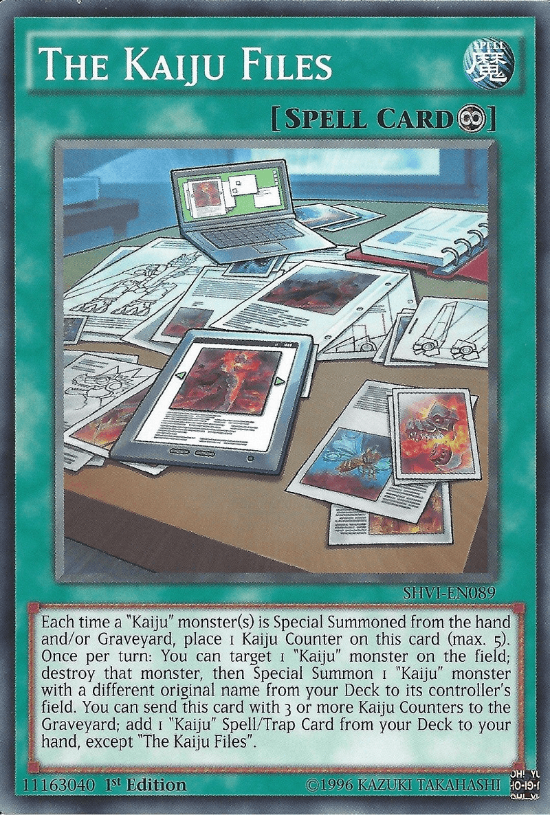 The Kaiju Files [SHVI-EN089] Common - Josh's Cards