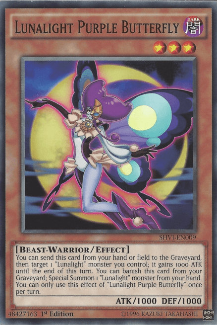 Lunalight Purple Butterfly [SHVI-EN009] Common - Josh's Cards