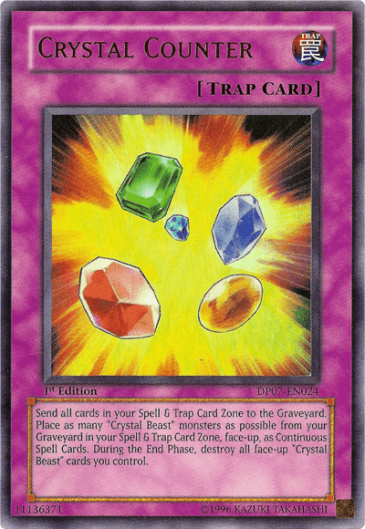 Crystal Counter [DP07-EN024] Ultra Rare - Josh's Cards