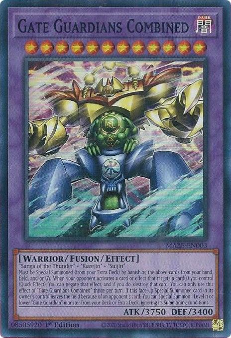 Gate Guardians Combined [MAZE-EN003] Super Rare - Josh's Cards