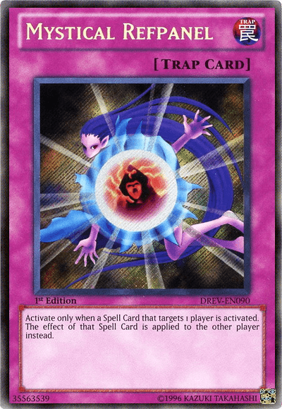 Mystical Refpanel [DREV-EN090] Secret Rare - Josh's Cards