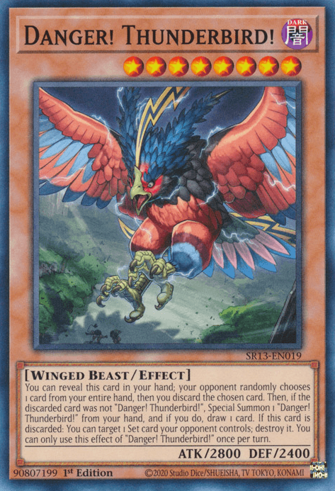 Danger! Thunderbird! [SR13-EN019] Common - Josh's Cards