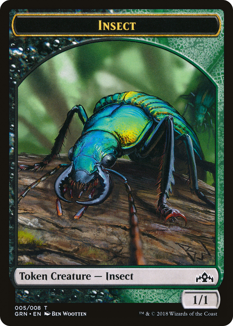 Insect (GRN-005) - Guilds of Ravnica Tokens