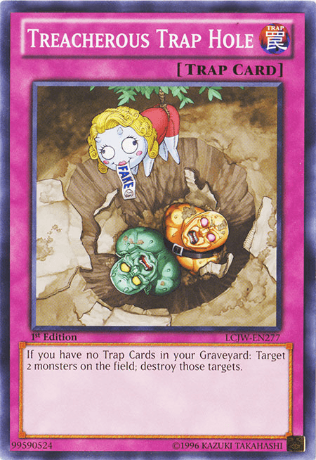 Treacherous Trap Hole [LCJW-EN277] Common - Josh's Cards