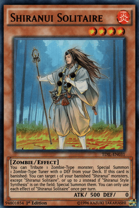 Shiranui Solitaire [TDIL-EN031] Ultra Rare - Josh's Cards
