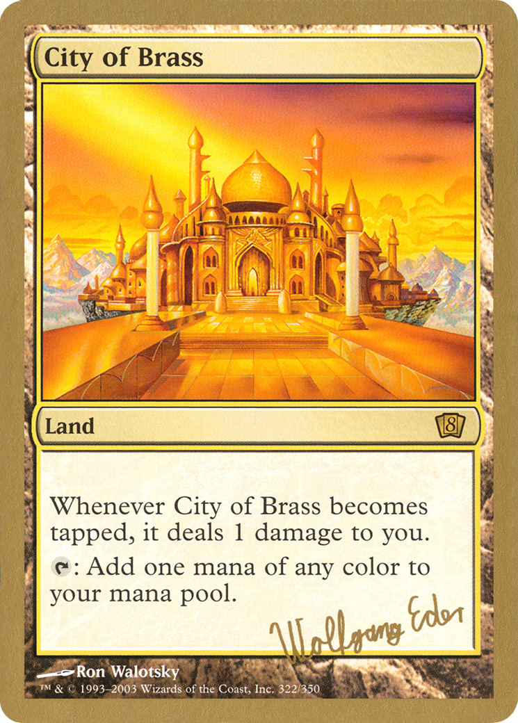 City of Brass (WCD-) - World Championship Decks 2003