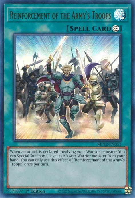 Reinforcement of the Armys Troops [MP22-EN051] Ultra Rare - Josh's Cards
