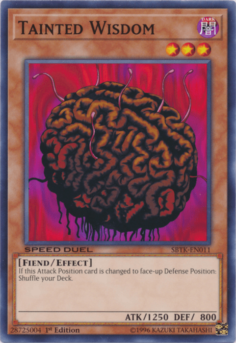 Tainted Wisdom [SBTK-EN011] Common - Josh's Cards