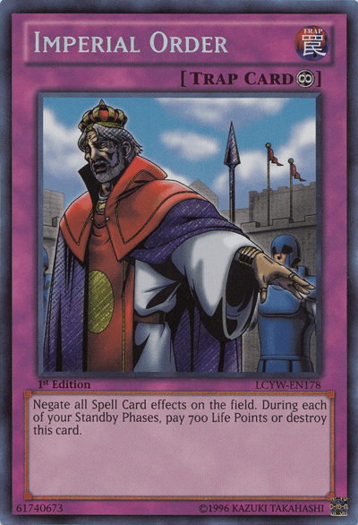 Imperial Order [LCYW-EN178] Secret Rare - Josh's Cards