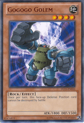 Gogogo Golem (Red) [DL15-EN010] Rare - Josh's Cards