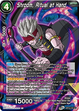 Shroom, Ritual at Hand (Uncommon) (BT13-144) [Supreme Rivalry] Parallel Foil