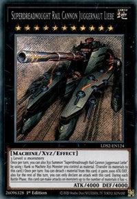 Superdreadnought Rail Cannon Juggernaut Liebe [LDS2-EN124] Secret Rare - Josh's Cards