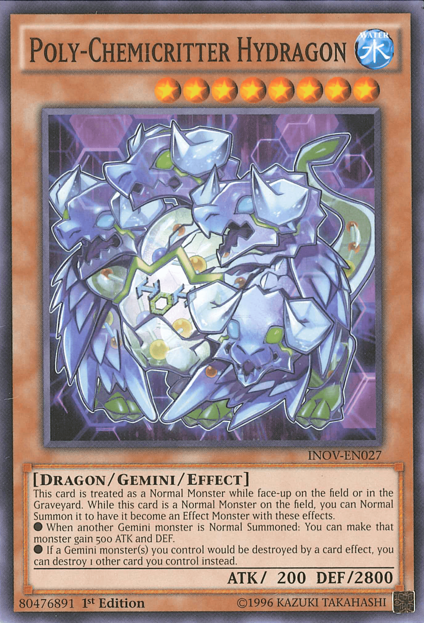 Poly-Chemicritter Hydragon [INOV-EN027] Common - Josh's Cards