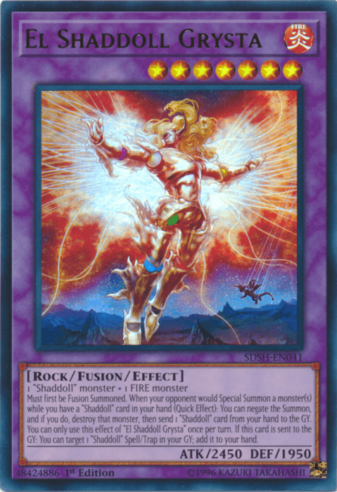 El Shaddoll Grysta [SDSH-EN041] Ultra Rare - Josh's Cards
