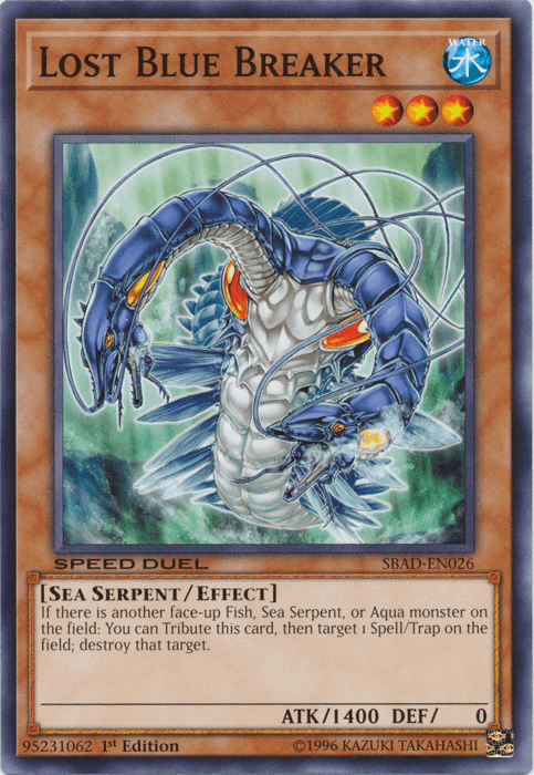 Lost Blue Breaker [SBAD-EN026] Common - Josh's Cards
