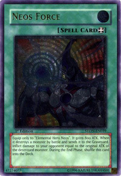Neos Force [STON-EN039] Ultimate Rare - Josh's Cards