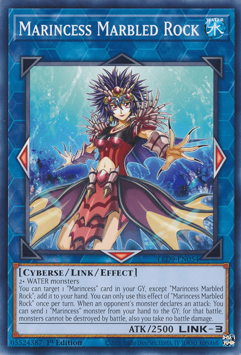 Marincess Marbled Rock [LED9-EN054] Common - Josh's Cards